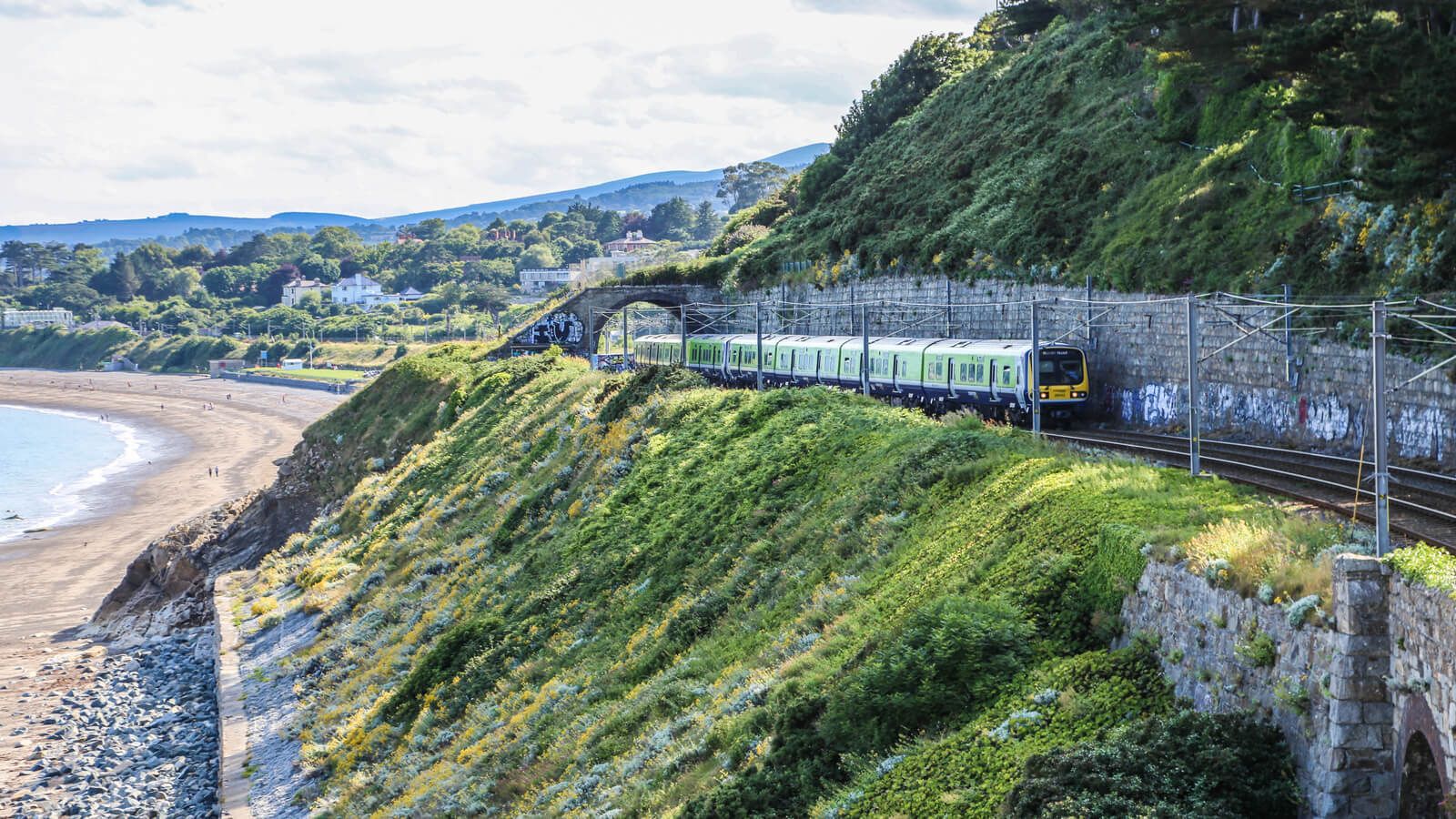 Killiney dart beach